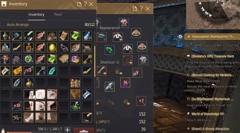 bdo inventory expansion quests